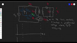 Lecture 87 The Flyback Converter 4 RCD Snubber [upl. by Tarttan]