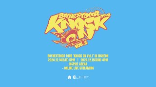 BOYNEXTDOOR TOUR ‘KNOCK ON Vol1’ IN INCHEON 🇰🇷 Announcement [upl. by Tik711]