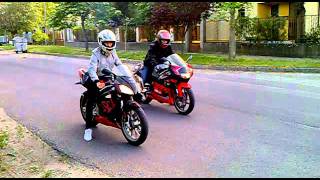 Aprilia Rs 80 vs 125 [upl. by Assilem]