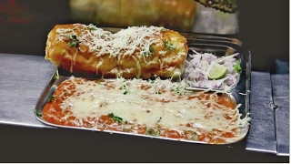 BEST CHEESE PAV BHAJI  Street Food Hunt [upl. by Alemahs795]