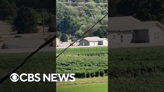 Floodwaters carry house in Washington County Tennessee shorts [upl. by Eniamrej]