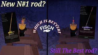 Mythical Rod VS Trident Rod Which Is Better  Fisch [upl. by Brigg]