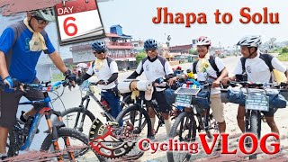 JHAPA TO SOLU Ride  DAY  6  Mountain Bike Adventures [upl. by Plath]