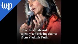 How Tulsi Gabbard spent years echoing claims from Putin [upl. by Harness]