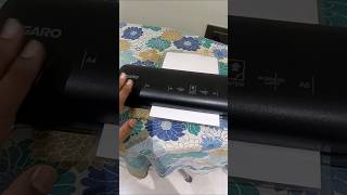 Lamination machine for home easily laminate any document shubzgadgets officeproducts [upl. by Rojas]