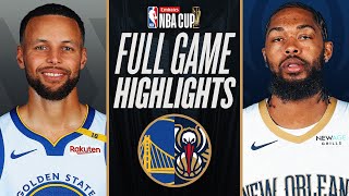 WARRIORS at PELICANS  EMIRATES NBA CUP 🏆  FULL GAME HIGHLIGHTS  November 22 2024 [upl. by Gus996]