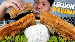 2KGS LECHON KAWALI MUKBANG  PUTOK BATOK  Mukbang Philippines [upl. by Ettenim886]