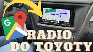 Radio Android Auto i CarPlay do Toyoty Avensis Kenwood DMX8021DABS [upl. by Heidie]