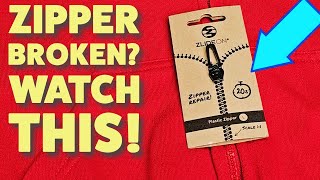 Fix It Fast Zipper Pull Replacement Made Easy [upl. by Peih]