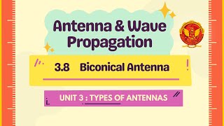 38 Biconical Antenna  EC602 [upl. by Winnick471]