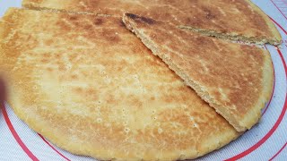 Aghroum Galette de semoule recette avec mesures exactes [upl. by Alyek]