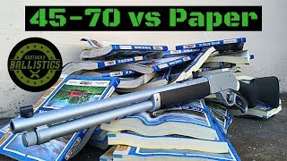 4570 vs Paper [upl. by Marella]