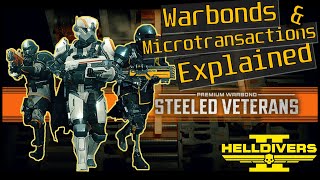 Helldivers 2 Warbonds and microtransactions explained [upl. by Almira]