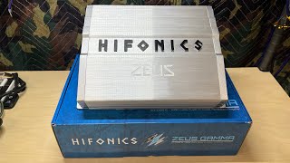 Hifonics Zeus ZG12001D Amp Dyno 1 ohm [upl. by Ellita]