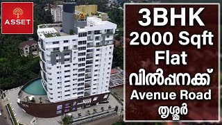 Asset Homes  3 BHK Flat Sale In Avenue Road Thrissur  ഉടമയെ വിളിക്കു [upl. by Ardnoel]