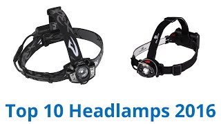 10 Best Headlamps 2016 [upl. by Rennoc591]