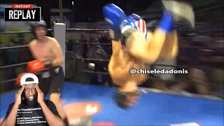 Local Boxer Does The UNTHINKABLE During Boxing Match  Chiseled Adonis [upl. by Levitan491]