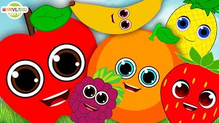 Fruit song for kids  Learn Fruits With Nanyland  Nursery Rhymes amp Babies Song [upl. by Sadie]