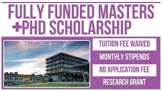 Top 8 UK Universities with Fully Funded MSc amp PhD Scholarships  No Application Fees Full Tuition [upl. by Otsuaf]