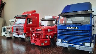 italeri scania 142 143 serie 124 italeri [upl. by Itagaki]