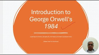 Intro to Orwells 1984 [upl. by Abagael]