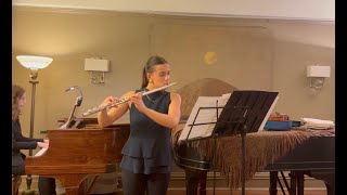 Chaminade Concertino for Flute  Natalie Spitzer [upl. by Mercorr]