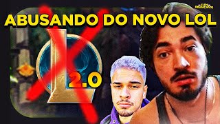 ACABOU O NOVO LOL AYEL REAGINDO A TARIC DE NAVORI  LEAGUE OF LEGENDS [upl. by Meris]