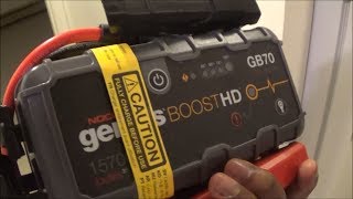 WINTER Preparation NOCO Genius HD 2000 Amp Jump Starter [upl. by Hultin936]