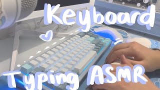 Keyboard typing tapping and scratching ASMR [upl. by Bilow]