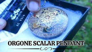 Orgone Scalar Pendant  New  Even More Powerful  Proof   Zero Point Energy  Orgonite [upl. by Dania]