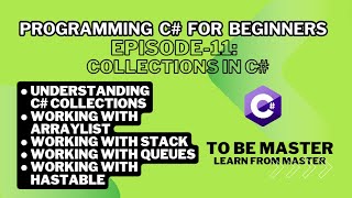 Programming C for Beginners Episode11 Collections in C [upl. by Anayeek]