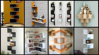 70 Creative Modern DIY Corner wall Mount shelf Idea amp designs With Cardboard 2021Wall shelf ideas [upl. by Carline]