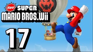 New Super Mario Bros Wii  Part 17 4 Player 2018 [upl. by Day]