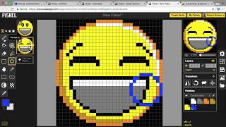 OneOffLesson  Animated Emoji Tutorial with Piskel [upl. by Nodyl947]