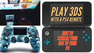 Playing PSX On 3DS  Play Your 3DS With A PS4 Remote [upl. by Ellehc]