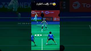 Yuta Watanabe skill level 💯🏸shorts badminton [upl. by Annoval]