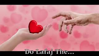 Umrein Lagi Kehte Hue Do Lafaj The Ek Baat Thi👩‍❤️‍👩 WhatsApp Status [upl. by Soble]