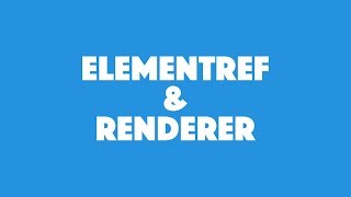 Safely Modifying Elements with ElementRef amp Renderer in Ionic [upl. by Namref]