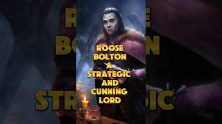 Roose Bolton A Man of Strategy and Ruthlessness gameofthrones houseofthedragon short shorts [upl. by Rebel111]