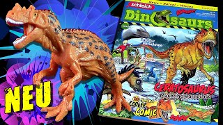 Schleich ® Roaaarr Dinosaurs Magazin 43 mit Ceratosaursus amp Dino Infos  Review amp Vorschau [upl. by Parnell]