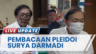 Rugikan Negara Capai 78 Triliun Tersangka Mega Korupsi Lahan Sawit Surya Darmadi Bacakan Pledoi [upl. by Itsym]