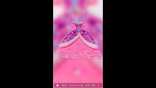 👠👗👑 Stwórzmy różowy brokatowy strój dla Ariel Rękodzieło z gliny rękodzieło DIY [upl. by Hsara442]