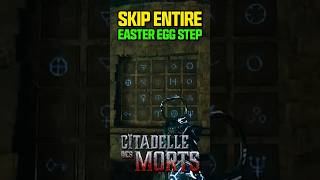 How To Skip ENTIRE Easter Egg Step on Citadelle Des Morts Black Ops 6 Zombies [upl. by Idieh]