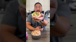 Easy spicy shrimp poke chips poke spicyshrimp tasty poke entertaining easyrecipe hawaiian [upl. by Aissej325]