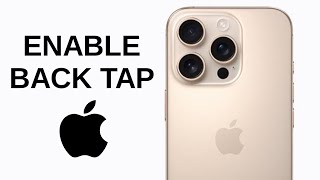 How to Use Back Tap on iPhone 16 [upl. by Alimaj]