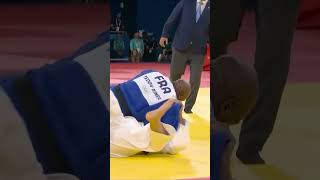 Highlights of Teddy Riner Road to the Gold 100kg judo olympics highlights paris2024 france [upl. by Marji772]