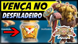 EP17 Dicas e Formações Desfiladeiro por do Sol Rise of Kingdoms  rok [upl. by Sido]