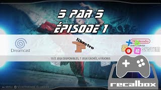 recalbox les jeux fba libretro 5 par 5 épisode 1 [upl. by Eilram]