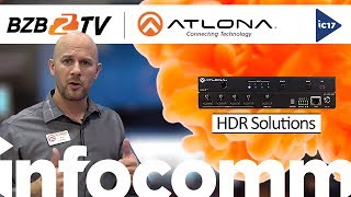 Atlona 4KUHD HDR Extension amp Distribution Solutions [upl. by Kingsley760]