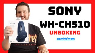 SONY WHCH510  Unboxing y Primeras Impresiones en Español [upl. by Aldwin]